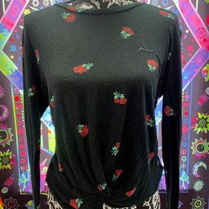 Floral long sleeve VS shirt